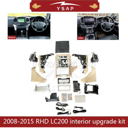 08-15 RHD LC200 Interior Upgarde Body Kit